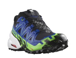 Кроссовки для бега мужские Salomon Spikecross 6 Gore-Tex M Черный и Синий