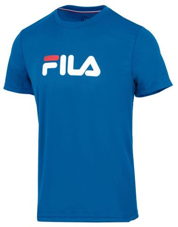 Мужская теннисная футболка Fila T-Shirt "Logo" M - небесный