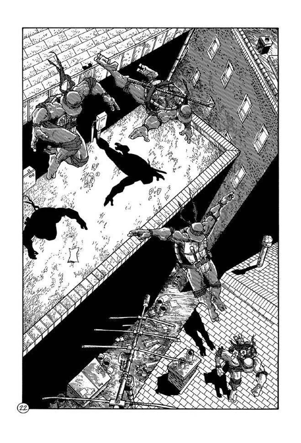 Комикс Классические Черепашки-Ниндзя. Война в городе