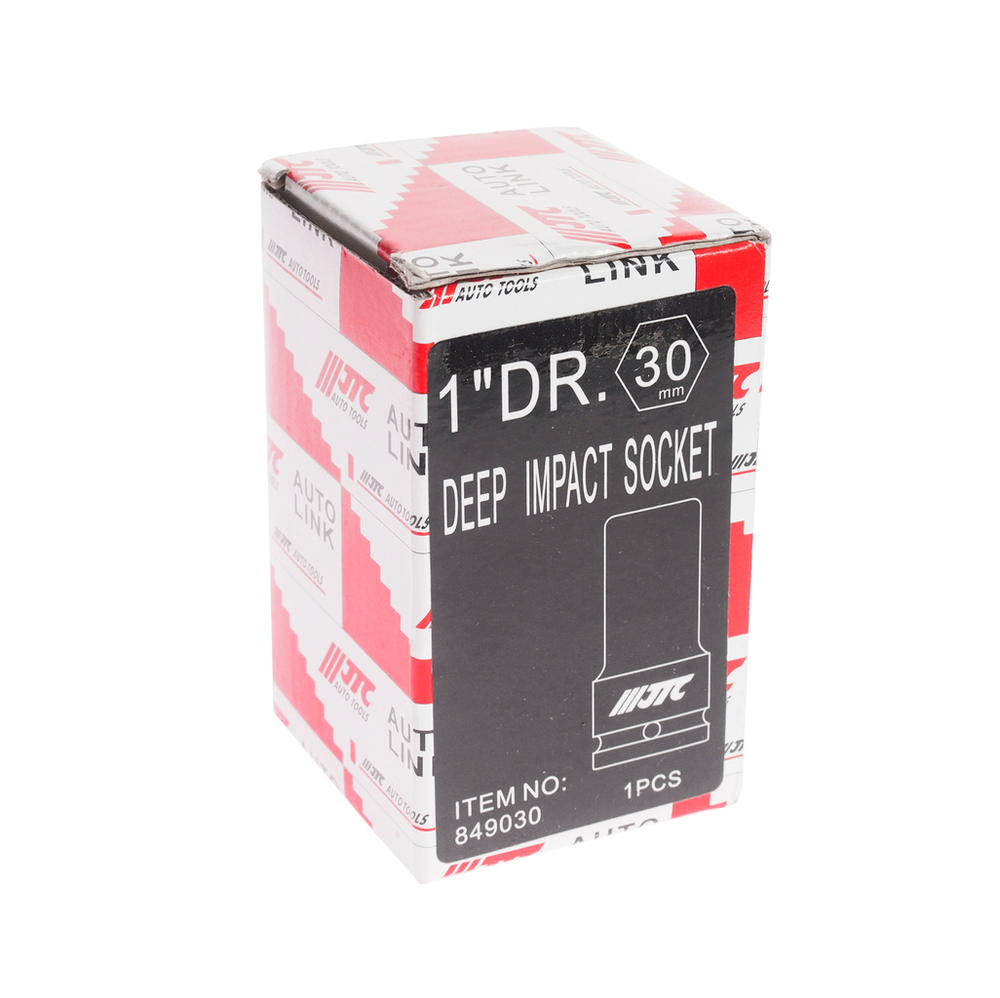 Головка торцевая 1" 30мм ударная глубокая L=90мм JTC