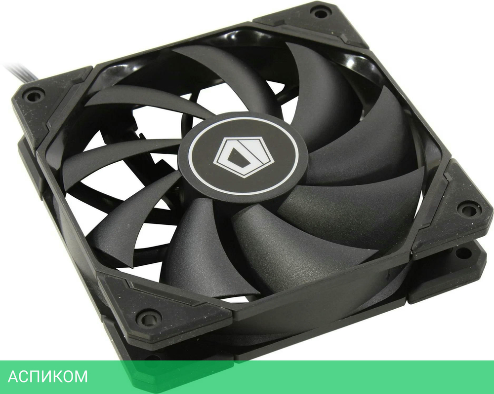 Вентилятор для корпуса ID-Cooling TF-12025-PRO Black