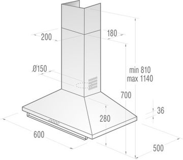 Витяжка GORENJE DK 63 CLI