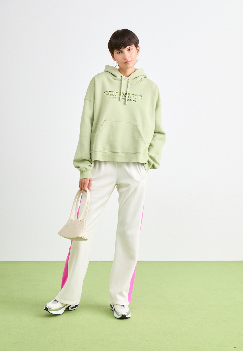 Carhartt WIP Толстовка с капюшоном - Зелёный