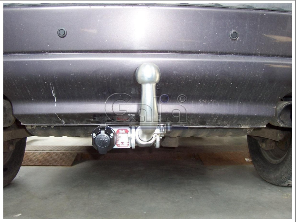 Фаркоп оцинкованный Galia H070C для Hyundai Tucson 2004-2010, Kia Sportage 2004-2010(паспорт и сертификат в комплекте)(без электрики)