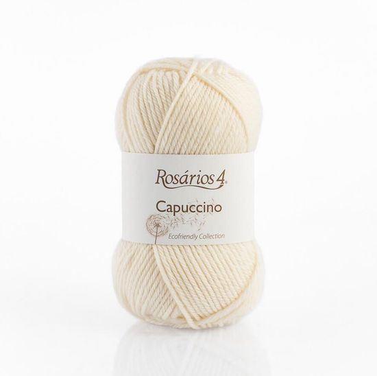 Пряжа ROSARIOS 4 Capuccino (70% шерсть экстрафайн, 30% молочное волокно)