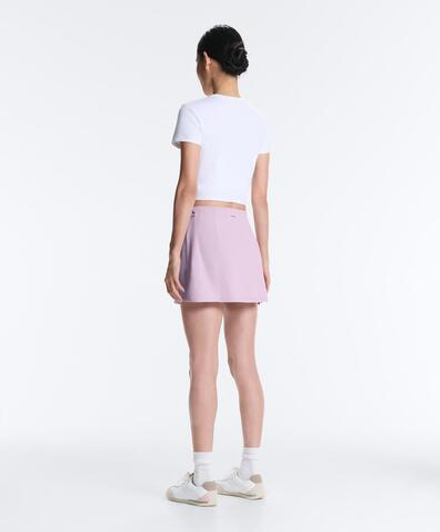 Oysho Юбка Comfortlux с перекрестным кроем, сиреневый