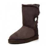 Угги Bailey Button Bling Chocolate