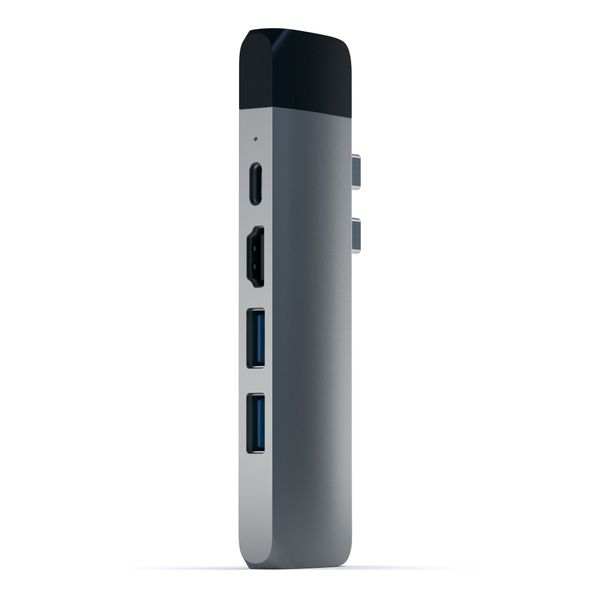 USB-хаб Satechi Aluminium Type-C Pro Hub Adapter with Ethernet ST-TCPHEM (Space Grey)