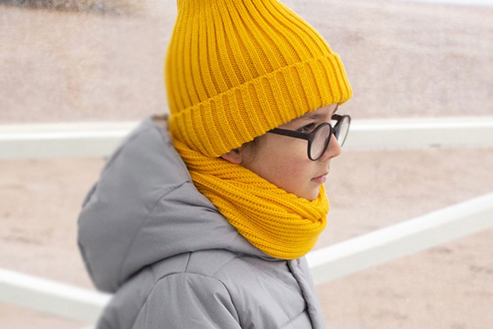 Снуд ko-ko-ko Желтый