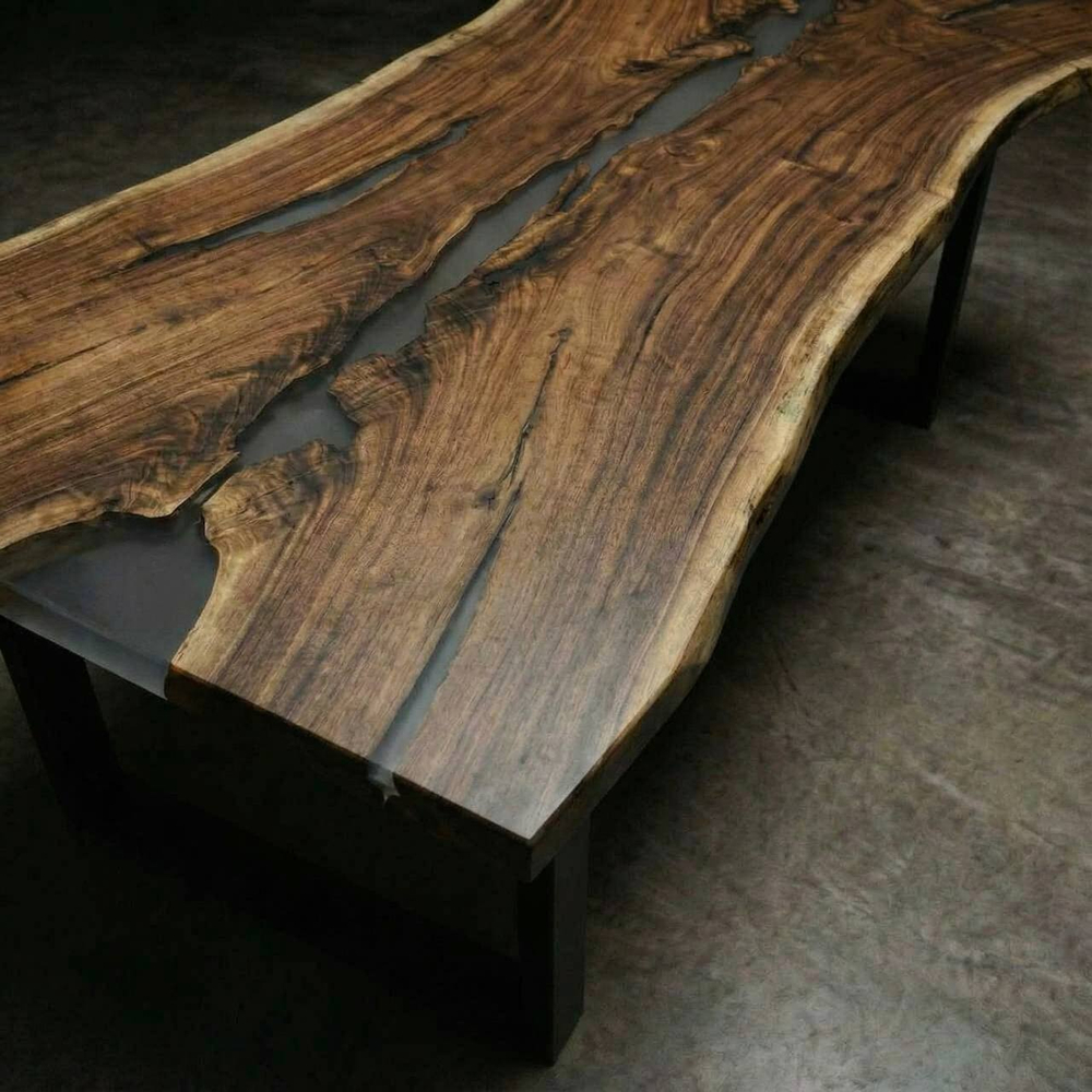 Карагач с эпоксидной смолой