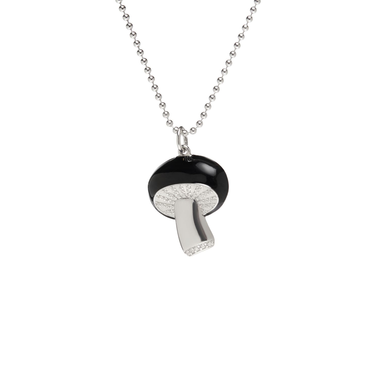 Колье Aspen Mushroom Necklace – Black