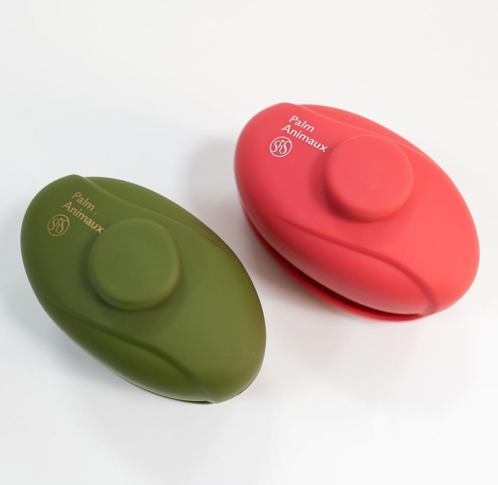 S-HEART-S Расческа для домашних животных Animaux Brush (оливковая)