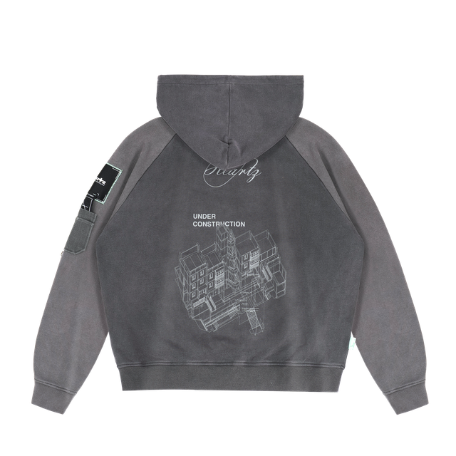«Construction Site» Zip-Hoodie