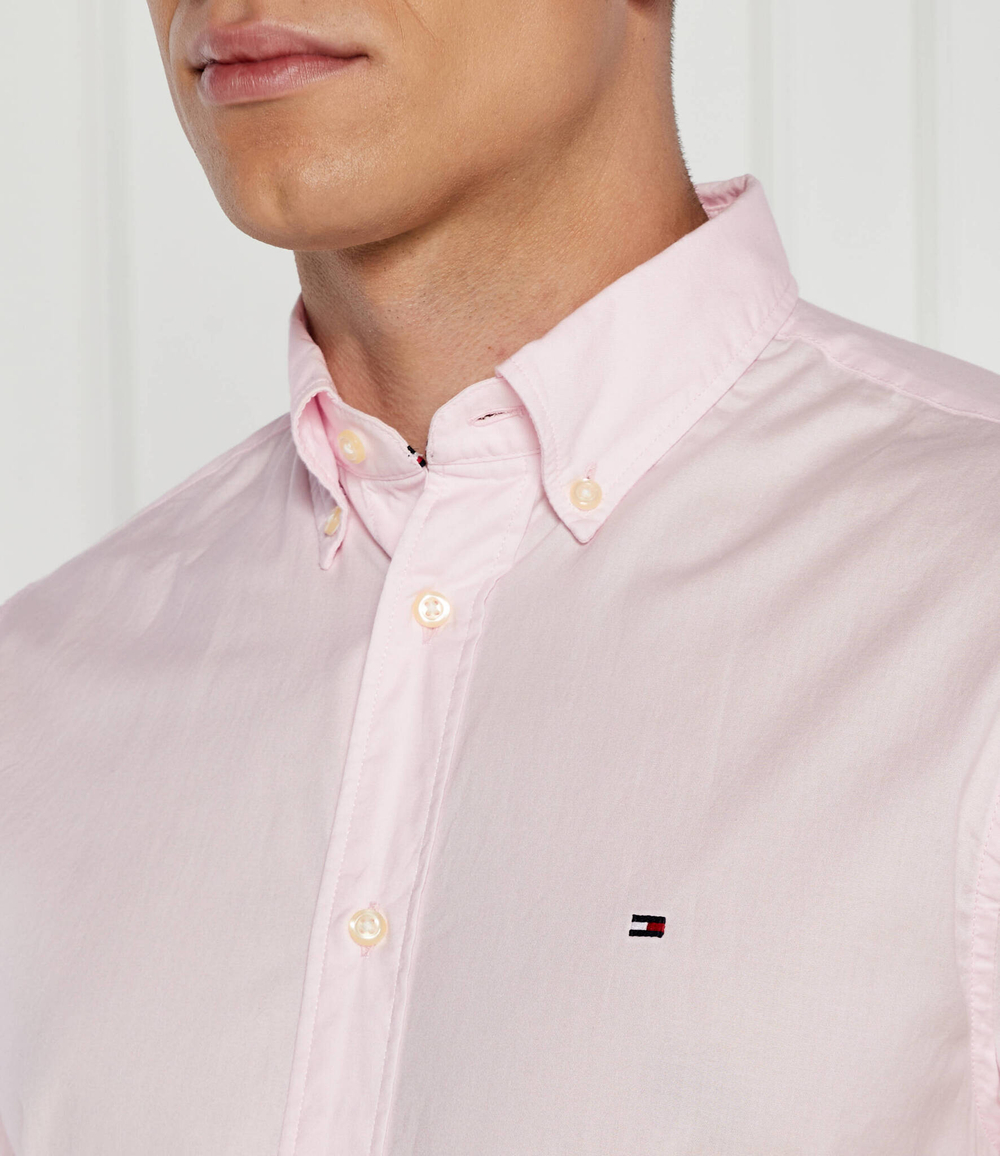 Рубашка FLEX POPLIN Tommy Hilfiger - пудро-розовый(MW0MW33809)