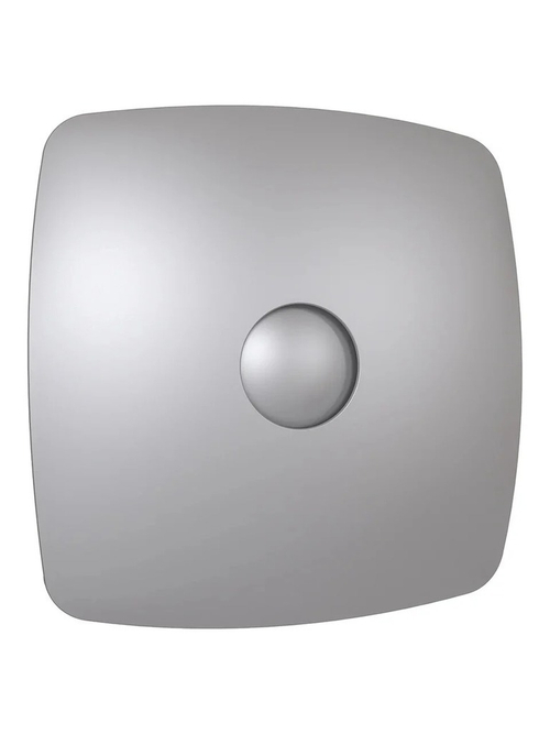 Вентилятор вытяжной D100 RIO 4С с обратным клапаном Gray metal DICITI