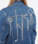 джинсовая куртка vanitosa Pinko - голубой(1J10UD Y82N)