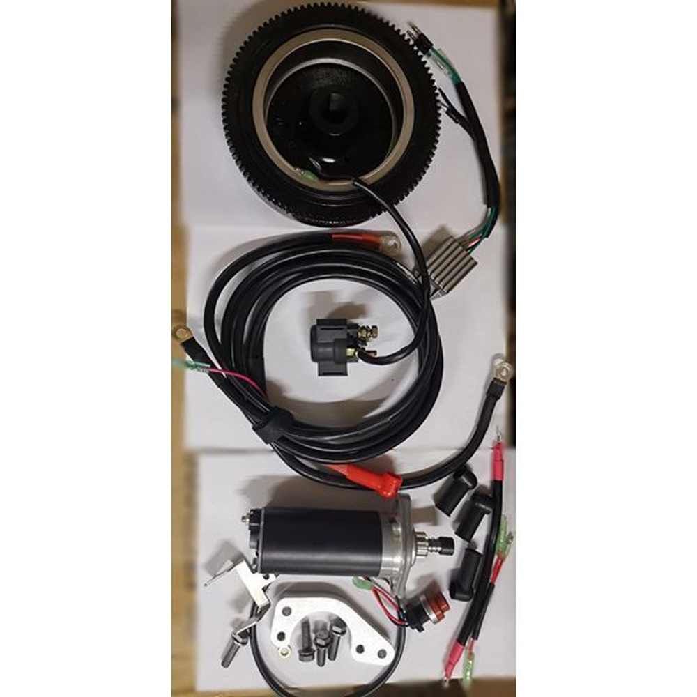 Лодочный мотор альфа (allfa) cg t9.9bws 2-х тактный