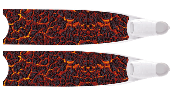 Лопасти Leaderfins Pure Carbon Lava Limited Edition