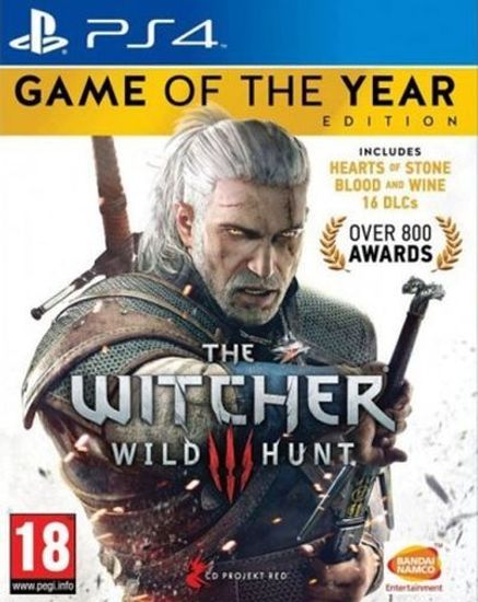 PS4 The Witcher 3 Wild Hunt GOTY / Ведьмак 3 Дикая охота (Б/У, Русские субтитры, CUSA-05571)
