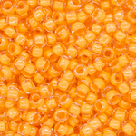 Японский бисер TOHO Round 8/0 (№962), окрашенный изнутри прозрачный