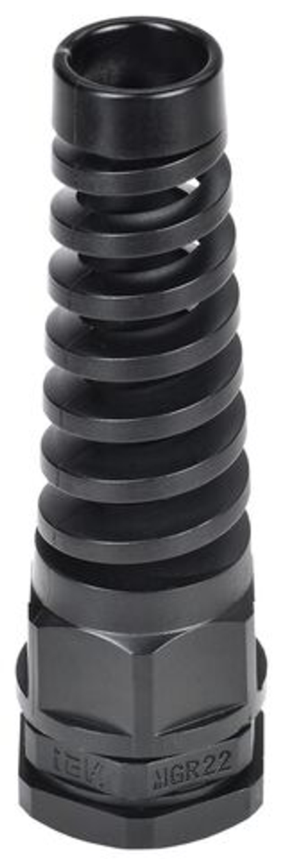Сальник MGR 22 с гибким отводом d=10-14мм IP68 черный IEK