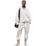 Штаны Fear of God Essentials FW23 Essent High-Rise Shorts /Cloud Dancer, 130BT232021F