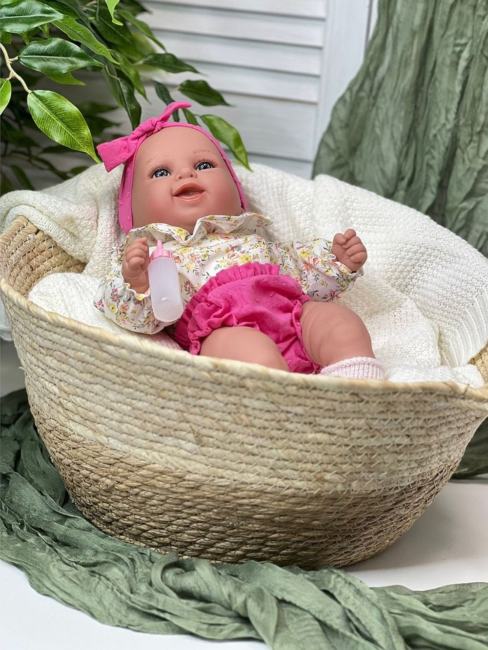 Кукла Manolo Dolls мягконабивная Baby 38см (3115)