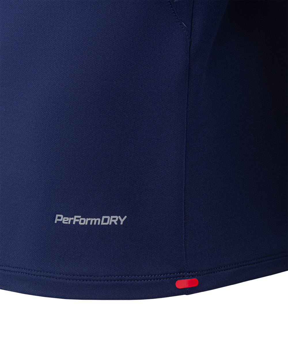 Джемпер тренировочный NATIONAL PerFormDRY Training Zip Top, темно-синий
