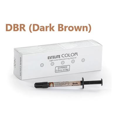 Estelite COLOR DBR (Dark Brown) (темно-коричневый), шприц 0,9 г.