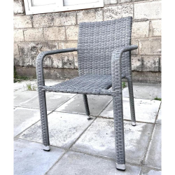 Плетеный стул AFM-4030G Grey