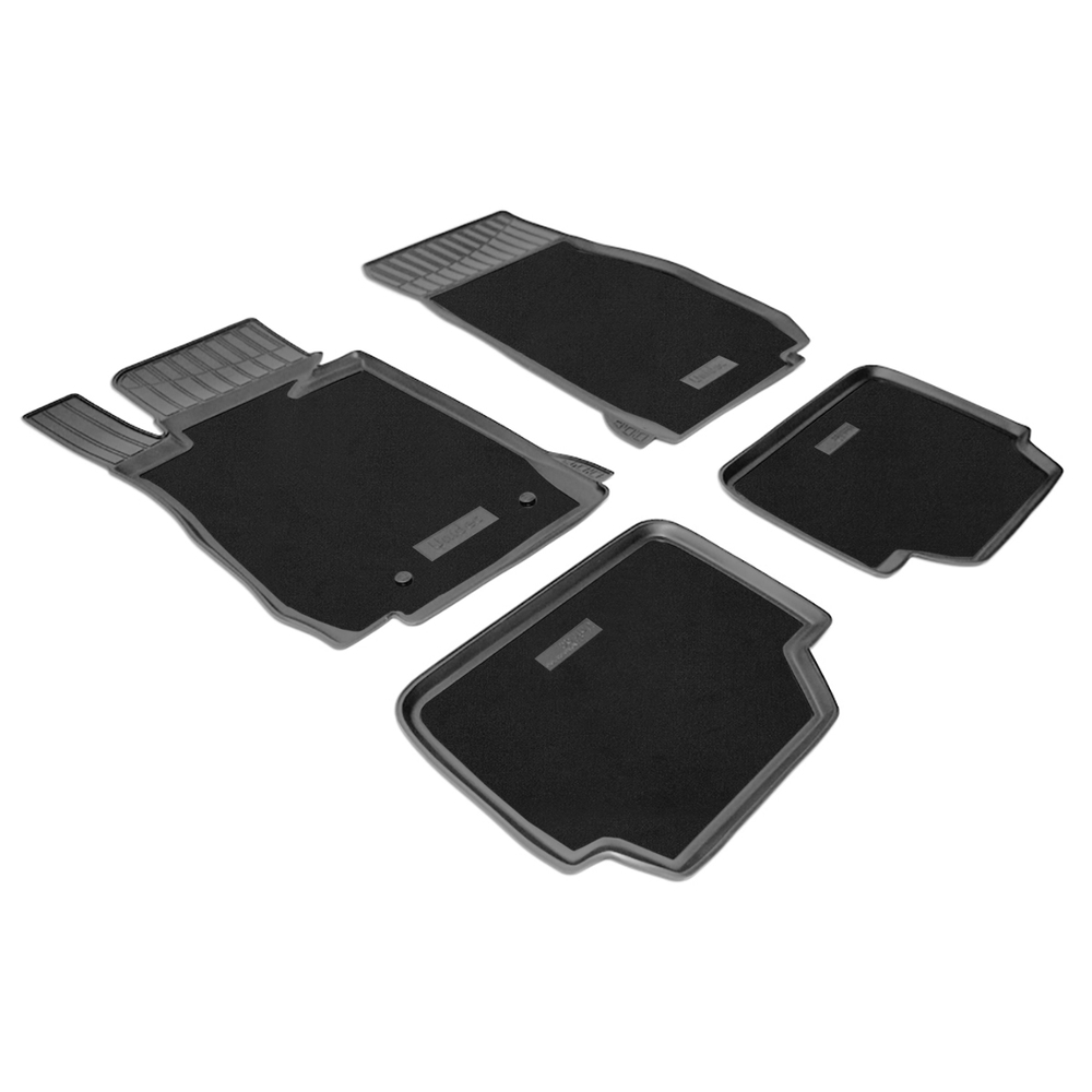 Ковры в салон Norplast/Unidec для BMW 1 в кузове F20,F21 (2011-), Черный, арт.NPA10-C07-010-CM