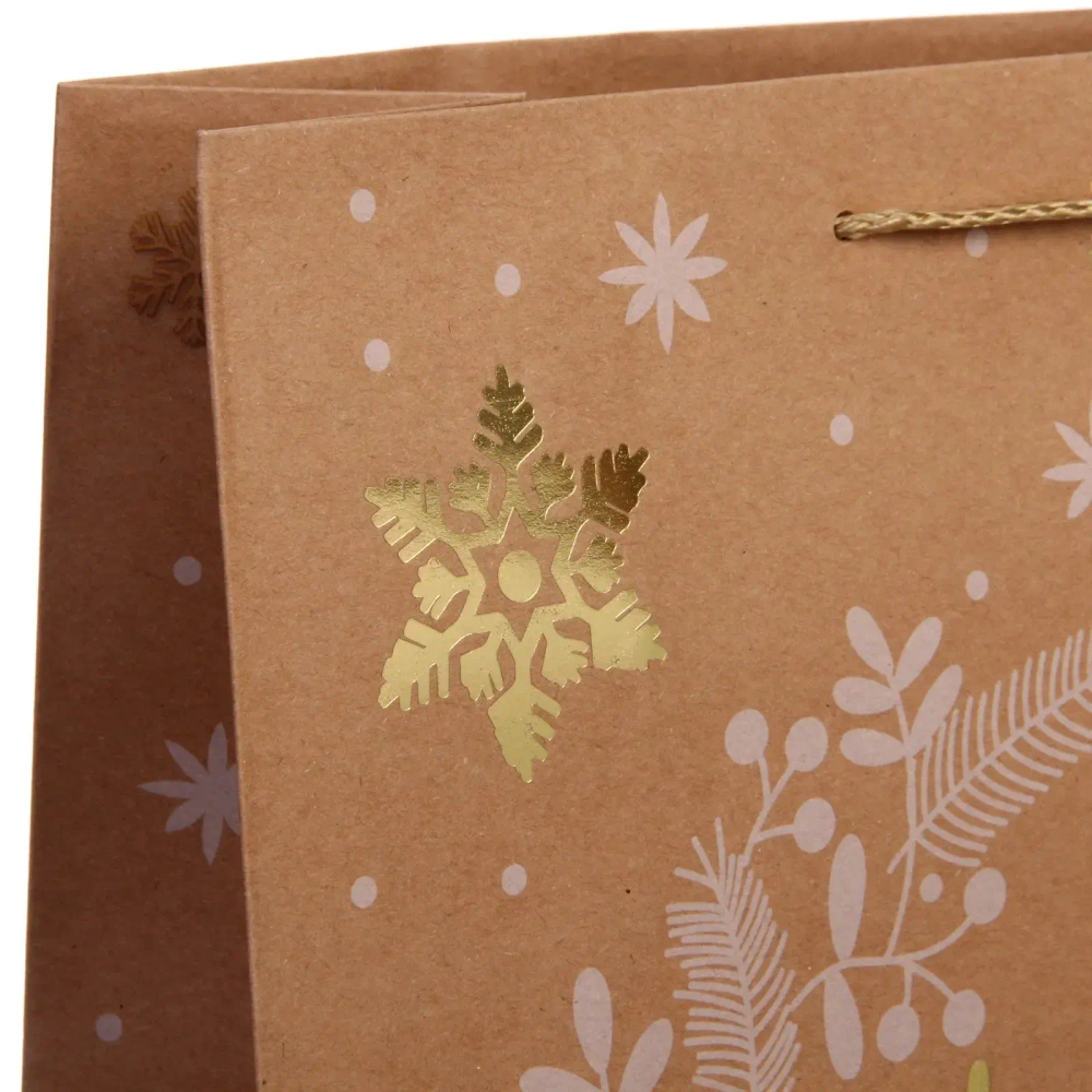 Пакет подарочный «Новогодний мир» 26*32*10 см, микс