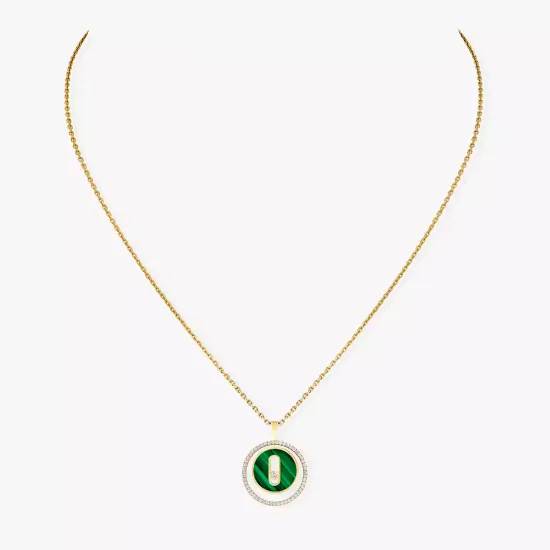 Подвеска Messika Lucky Move с малахитом, маленькое