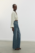 Джинсы z1975 loose wide-leg с высокой посадкой