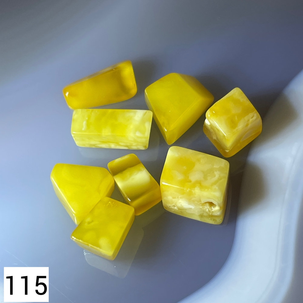 62895 Янтарь галтовка набор 5-12мм №115--24