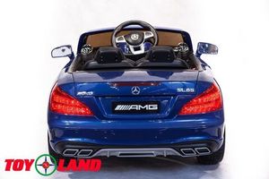 Детский электромобиль Toyland Mercedes-Benz SL65 синий