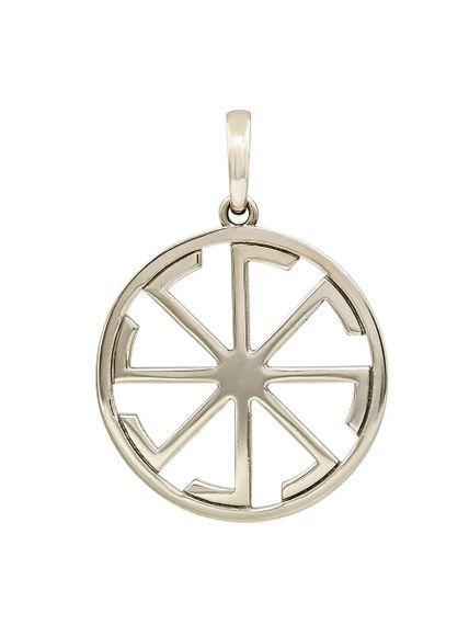 Купите славянский женский оберег Ладинец  из мельхиора в интернет-магазине с доставкой.