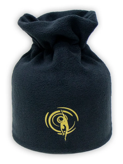 Шапка флисовая с отверстием для кички Николь