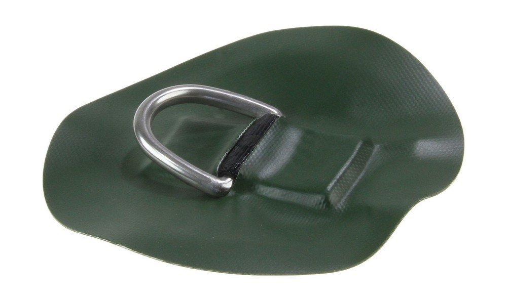 Кольцо  D-образное зеленое