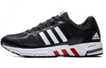 Adidas Equipment 10 comfortable, lightweight, wear-resistant, non-slip, low-cut Adiprene running shoes for men and women in black and white