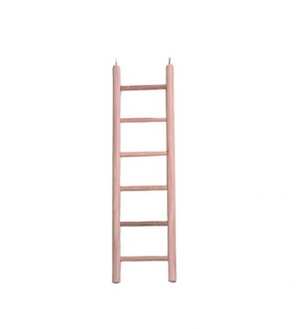 Flamingo Лестница деревянная для попугая, 6 ступенек, 28см