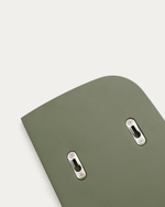 Настенная панель Danei бело-зеленая 65 x 60 см