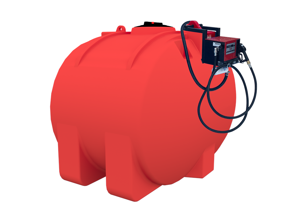 Мобильная Мини АЗС PT-G4000U 24V Политим 60 л/мин 4000 л.(1642x2200x1610см;красный) - арт.560845