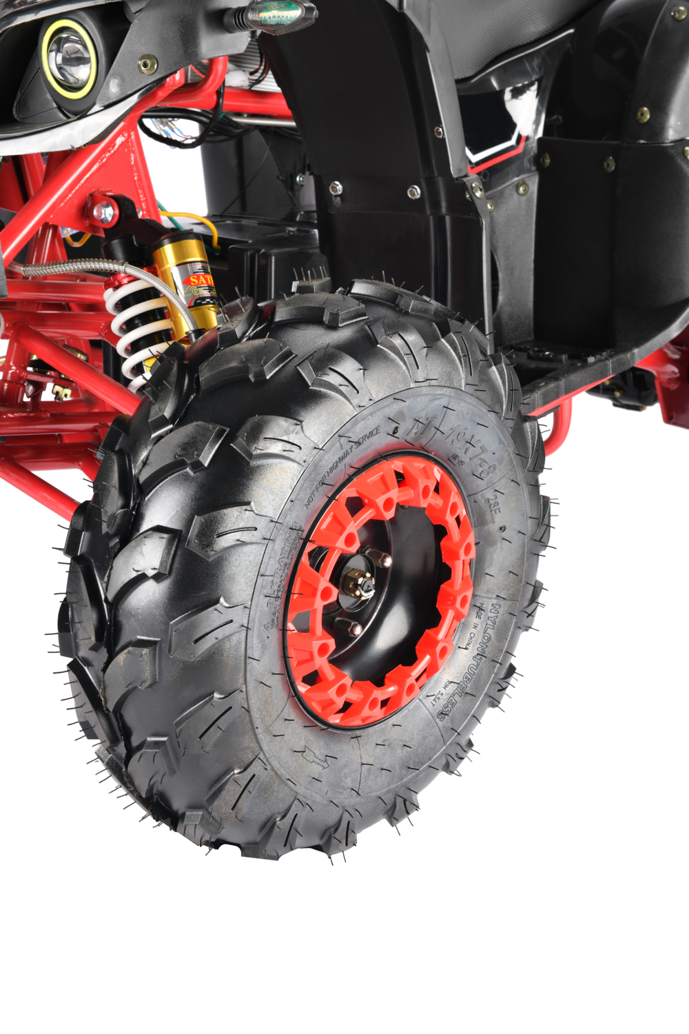 Электроквадроцикл White Siberia PRO SNEG 3000W Черный