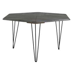 Стол журнальный BeautyStyle 23 орех гикори grey/черный