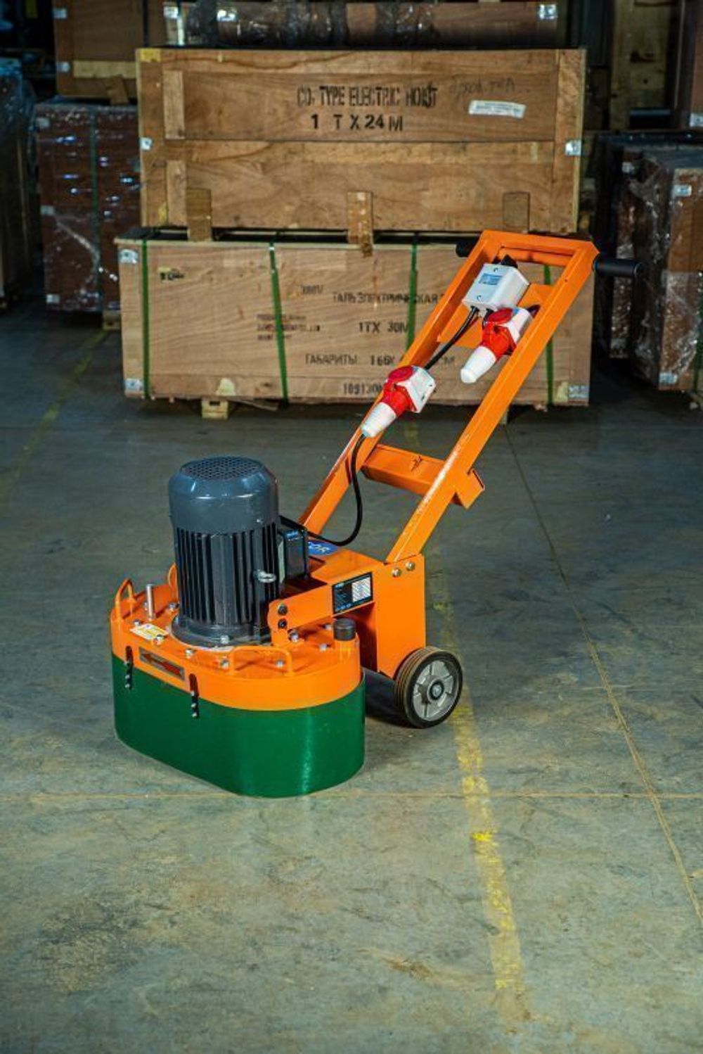 TOR GM600 - Машина мозаично-шлифовальная по бетону - 380В / 4 кВт