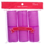 Бигуди-липучки с поролоном для сна мягкие 6шт «Безупречные Локоны», цвет фуксия, 6*4см