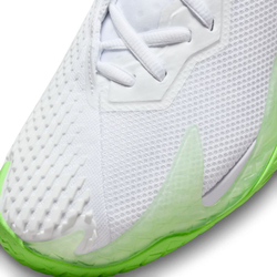 Мужские кроссовки теннисные Nike Zoom Vapor Cage 4 Rafa - white/black/action green/lemon twist