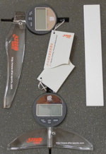 DHS Rubber Thickness Measurement (double standard)