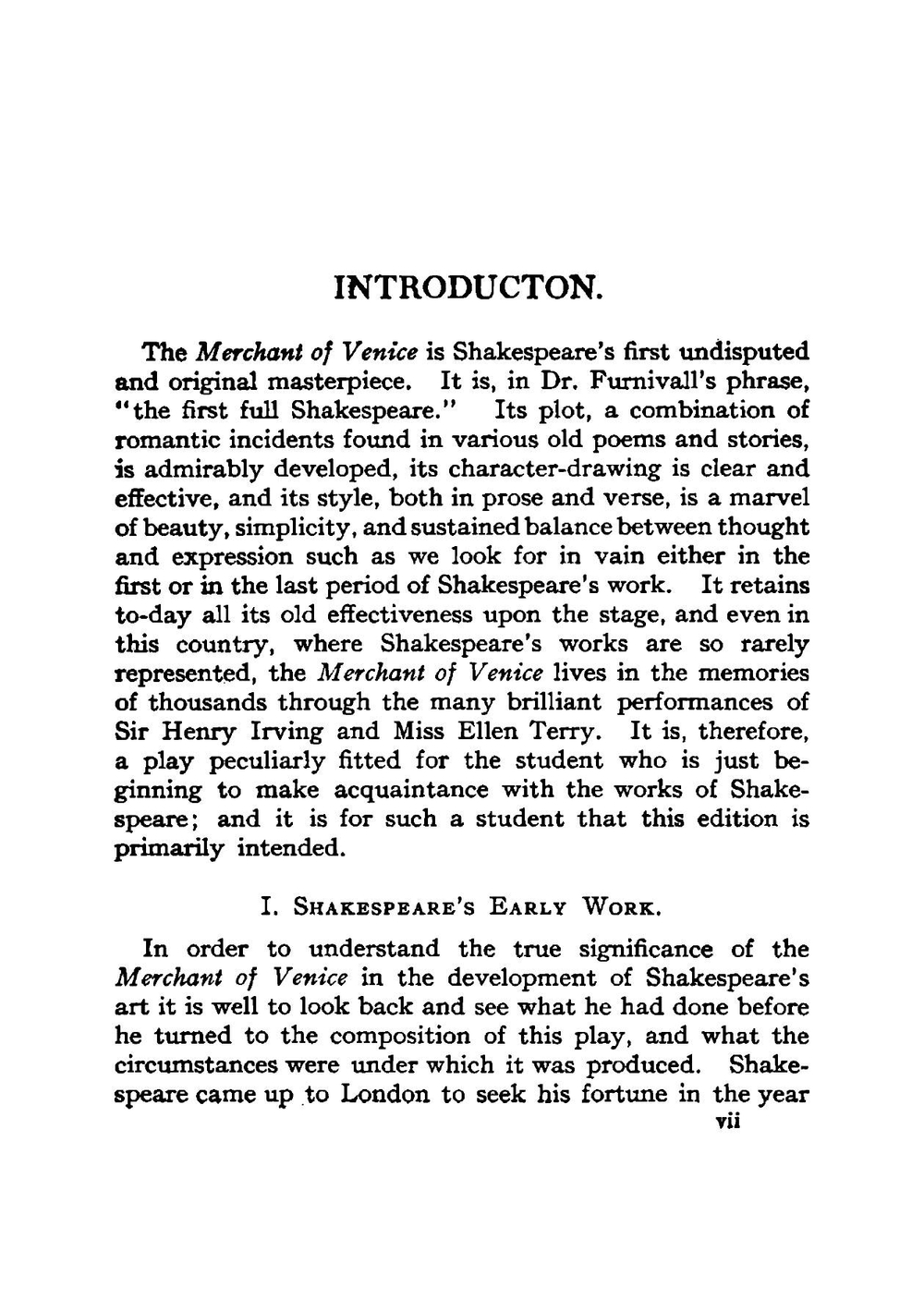 The merchant of Venice | Уильям Шекспир